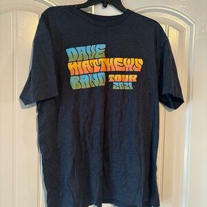 Dave Matthews Band Tour 2021 Black T-Shirt